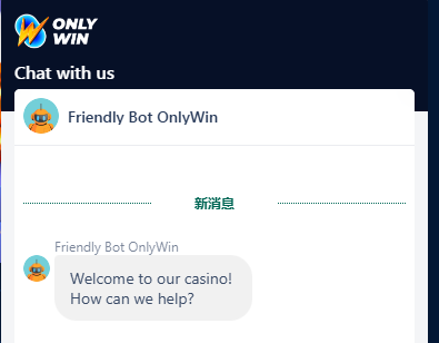 Onlywin Casino Canada Support